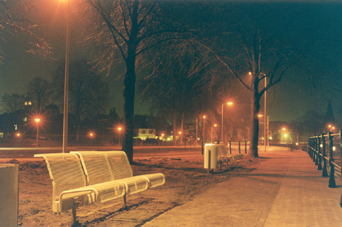 Our home town Zutphen at night