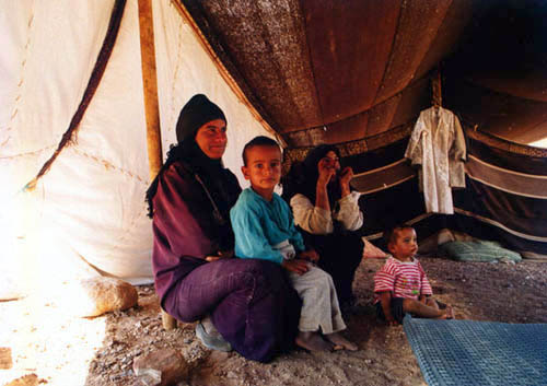 Bedouin tent